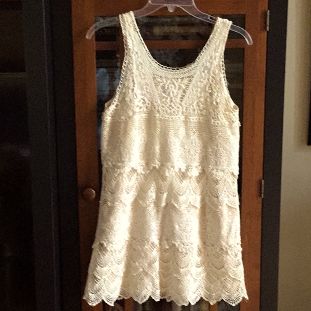 Beautiful summer dress with under slip.